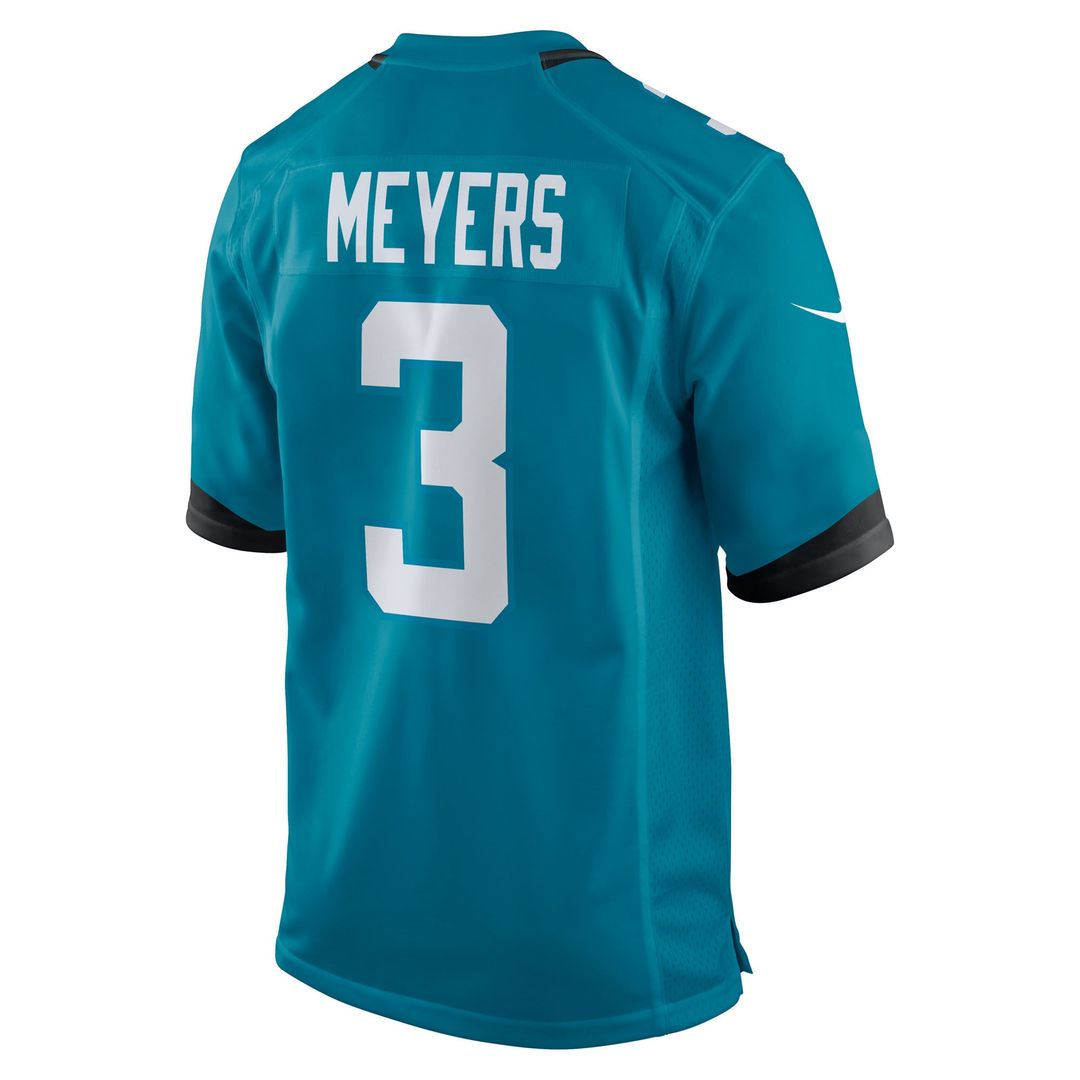 Men's Jacksonville Jaguars Jakobi Meyers Nike Teal Team product image 3