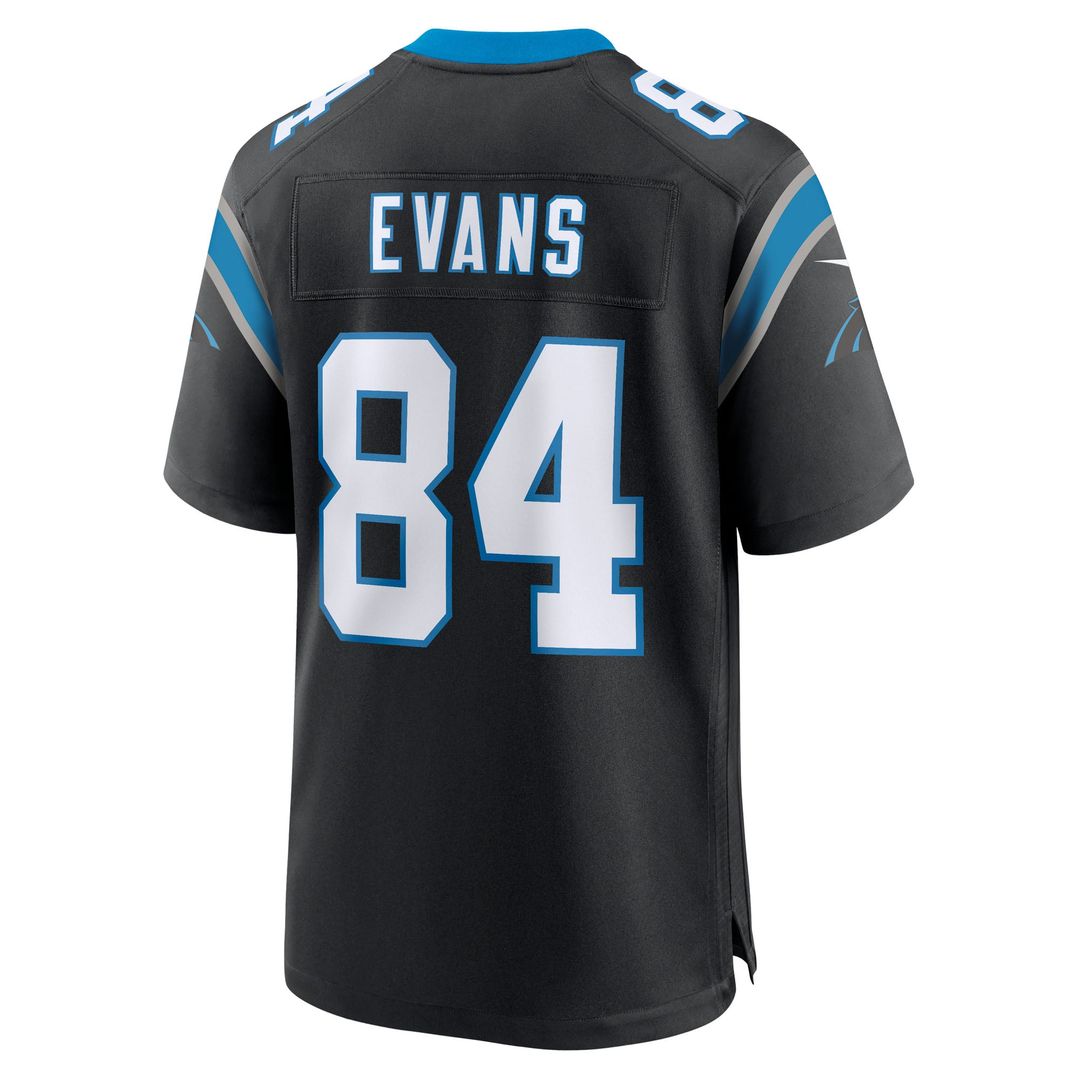 Men's Carolina Panthers Mitchell Evans Nike Black Team Game product image 3