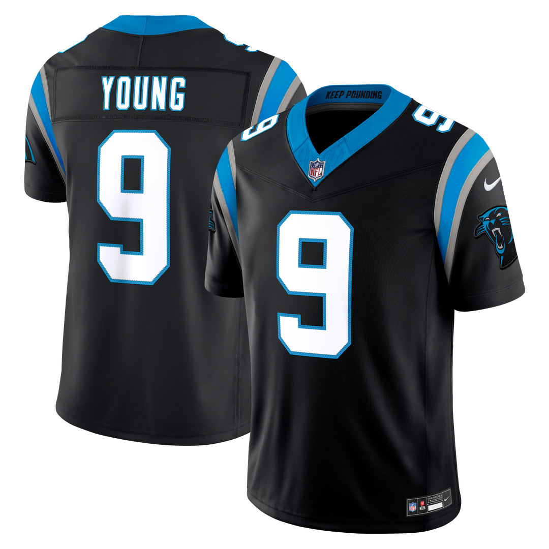 Men's Carolina Panthers Bryce Young Nike Blue Alternate product image 7