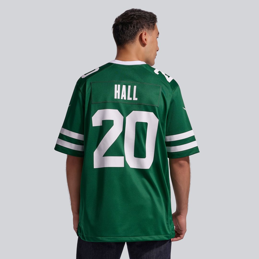 Men's New York Jets Breece Hall Nike Legacy Green Game product image 16