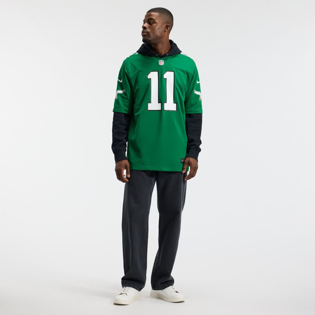 Men's Philadelphia Eagles A.J. Brown Nike Midnight Green product image 16