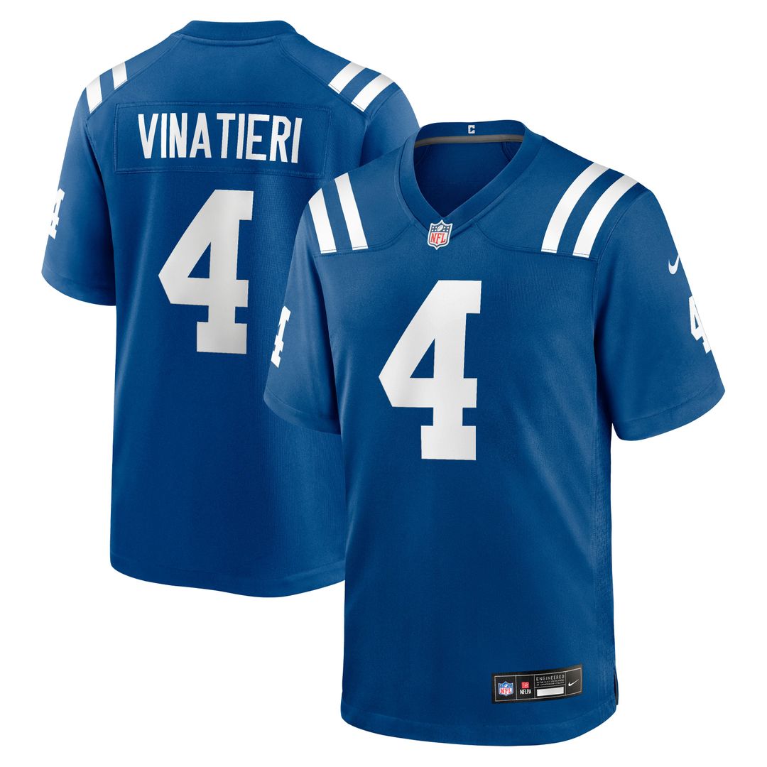 Men's Indianapolis Colts Adam Vinatieri Nike Royal Team product image 1