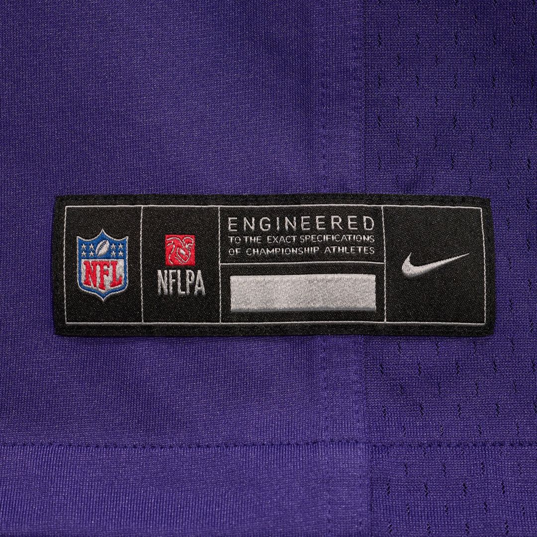 Men's Baltimore Ravens Lamar Jackson Nike Black Alternate product image 18