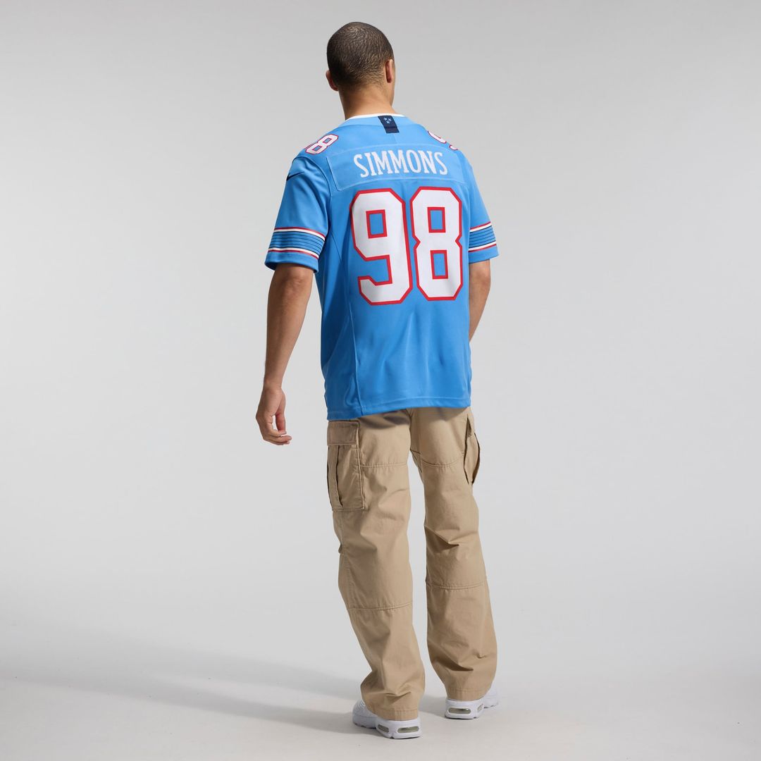 Men's Tennessee Titans Jeffery Simmons Nike White Vapor product image 33