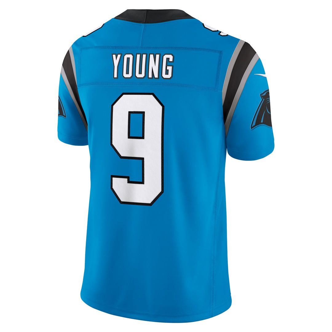 Men's Carolina Panthers Bryce Young Nike Blue Alternate product image 3