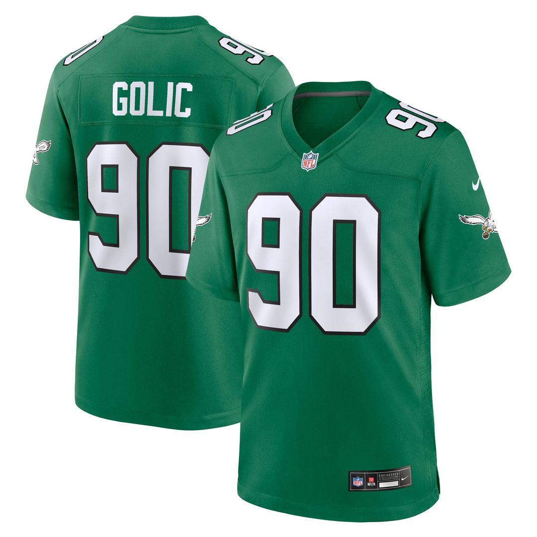 Men's Philadelphia Eagles Mike Golic Nike Kelly Green product image 1