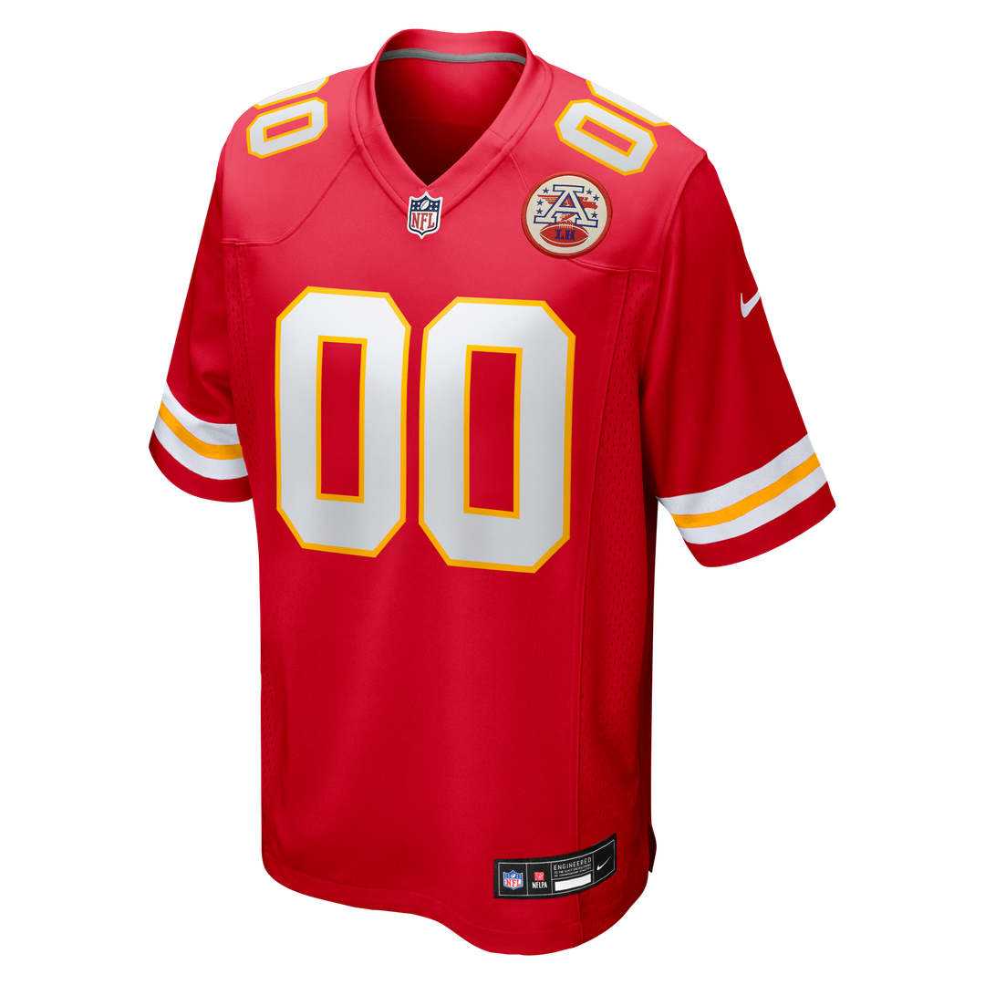 Men's Kansas City Chiefs Justin Fields Nike Red Game Jersey product image 2