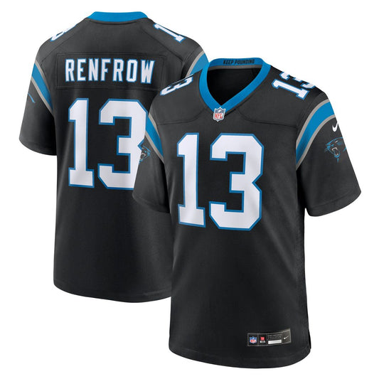 Men's Carolina Panthers Hunter Renfrow Nike Black Team Game product image 1