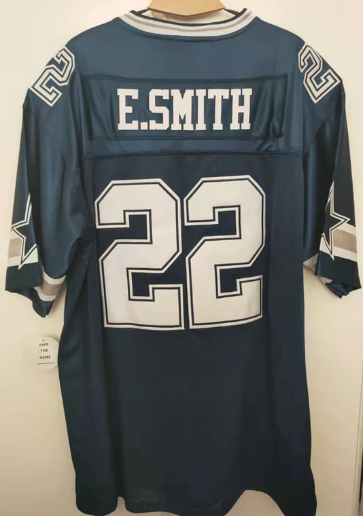 Emmitt Smith Dallas Cowboys Classic Authentics Jersey product image 1, provided for visual reference and product detail