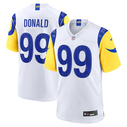 Men's Los Angeles Rams Aaron Donald Nike White Game Jersey product image 1