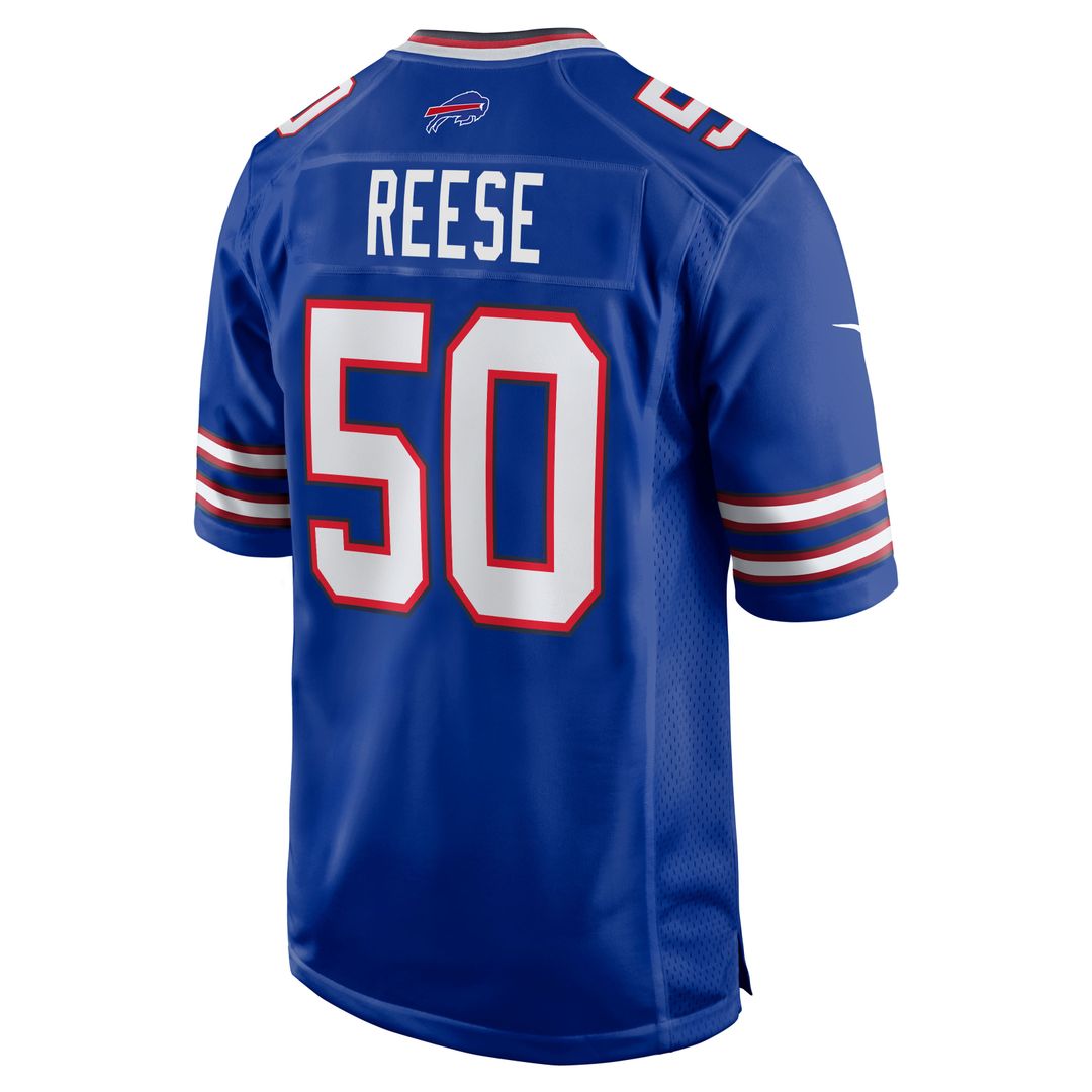 Men's Buffalo Bills Otis Reese Nike Royal Team Game Jersey product image 5