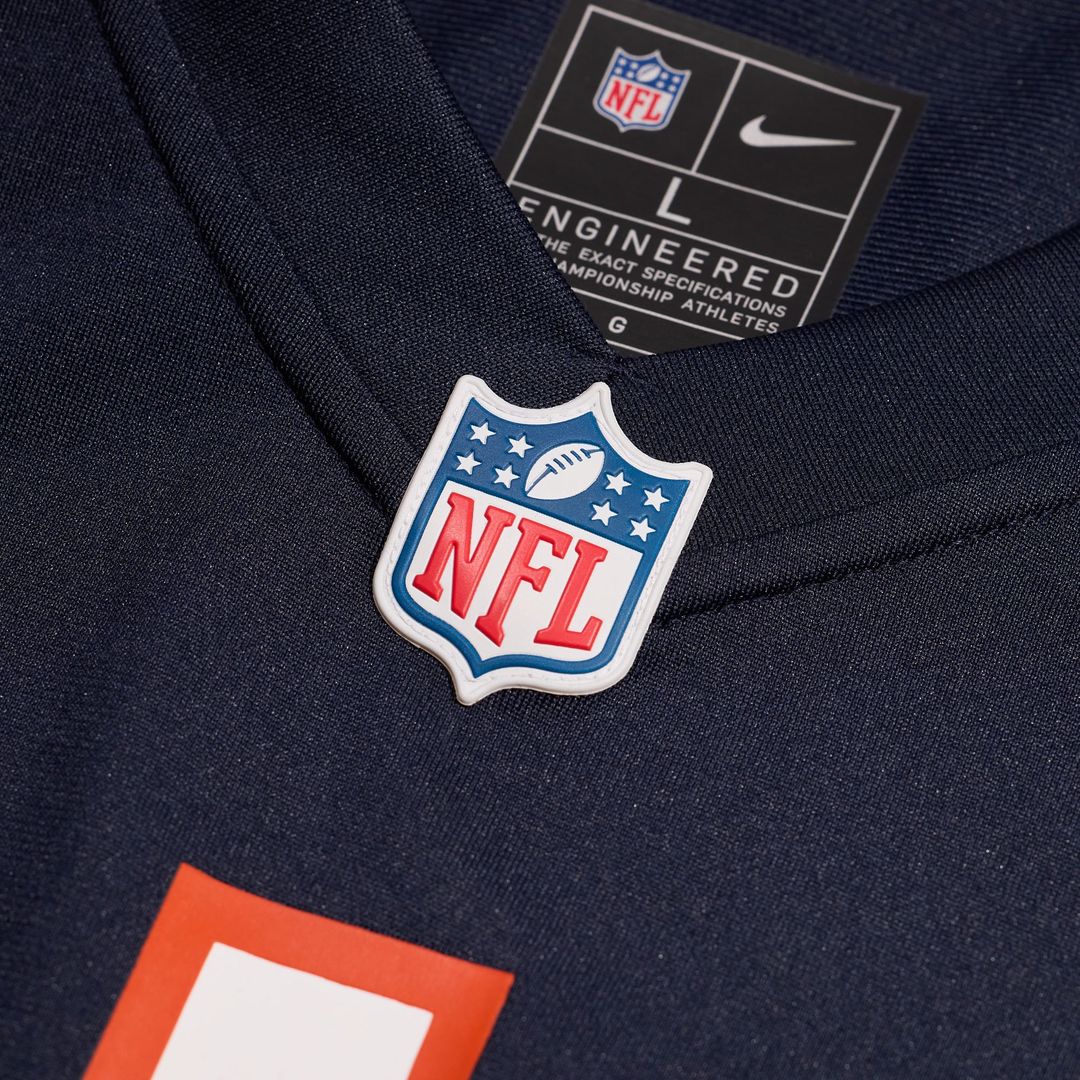 Men's Chicago Bears Kyler Gordon Nike Navy Game Player product image 4