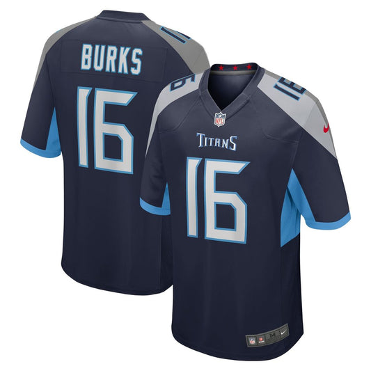Men's Tennessee Titans Treylon Burks Nike Navy Player Game product image 1