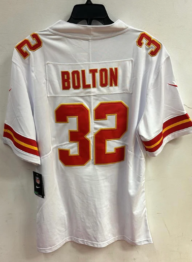 Nick Bolton Kansas City Chiefs Jersey white product image 2, provided for visual reference and product detail review