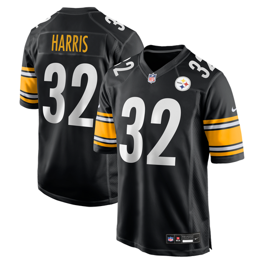 Men's Pittsburgh Steelers Franco Harris Nike Black Game product image 1