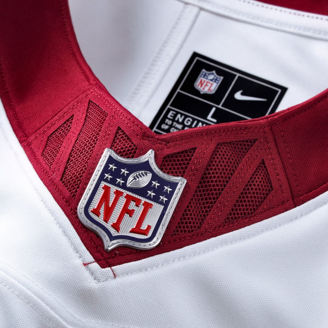 Men's Washington Commanders Jayden Daniels Nike White Vapor product image 10