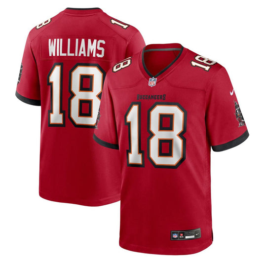 Men's Tampa Bay Buccaneers Josh Williams Nike Red Team Game product image 1