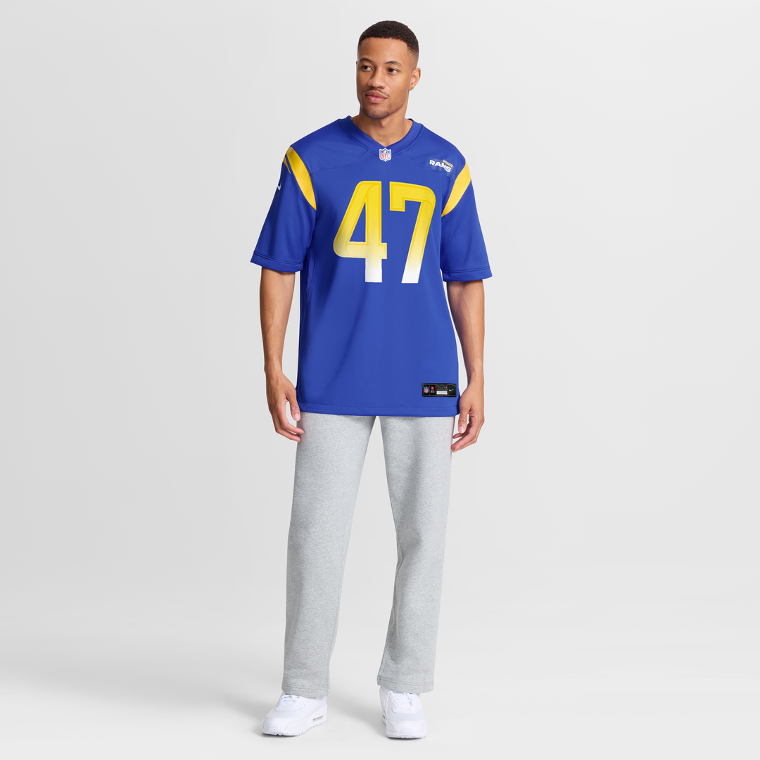 Men's Los Angeles Rams Alex Ward Nike Royal Home Game Jersey product image 7