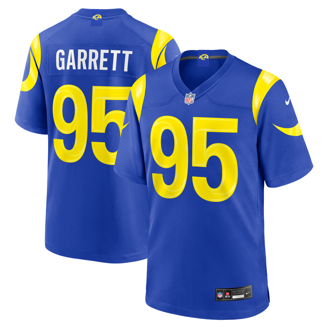 Men's Los Angeles Rams Myles Garrett Nike Royal Game Jersey product image 1