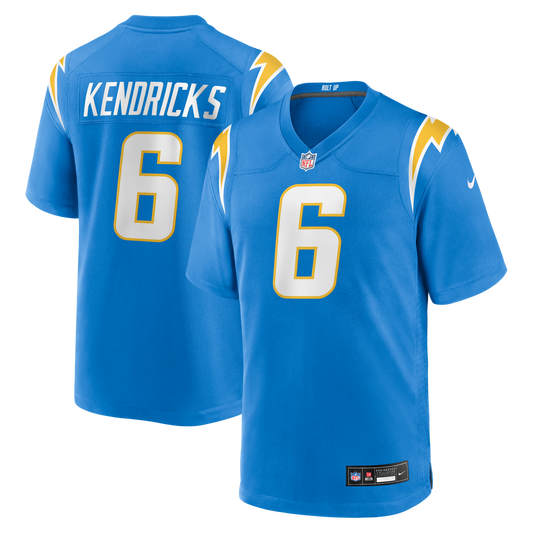Men's Los Angeles Chargers Eric Kendricks Nike Powder Blue product image 1