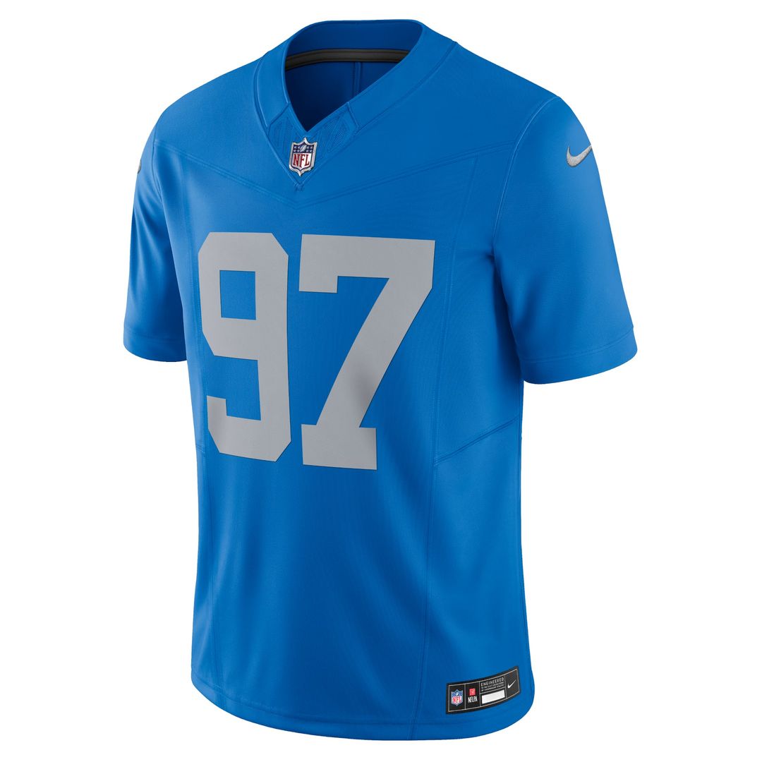 Men's Detroit Lions Aidan Hutchinson Nike Blue Vapor product image 2