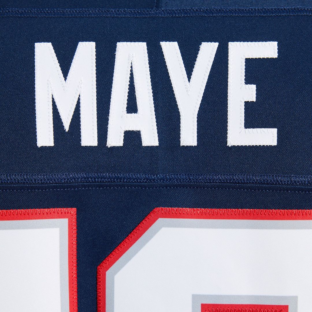 Men's New England Patriots Drake Maye Nike Navy Team Vapor product image 11