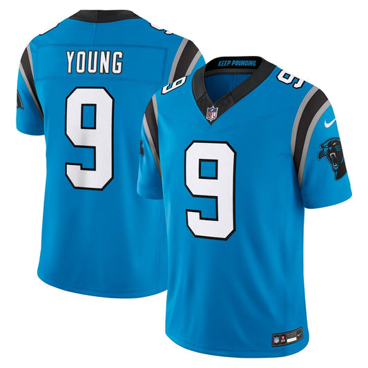 Men's Carolina Panthers Bryce Young Nike Blue Alternate product image 1