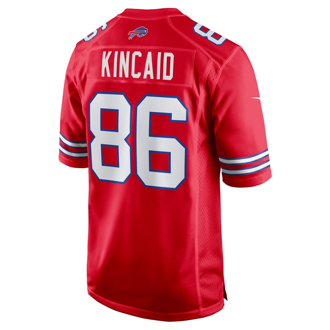 Men's Buffalo Bills Dalton Kincaid Nike Red Alternate Game product image 9