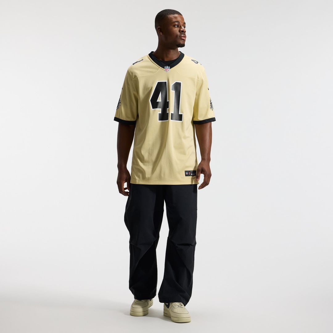 Men's New Orleans Saints Alvin Kamara Nike Gold Gameday product image 4