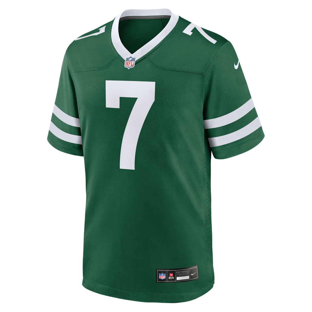 Men's New York Jets Geno Smith Nike Legacy Green Game Jersey product image 2