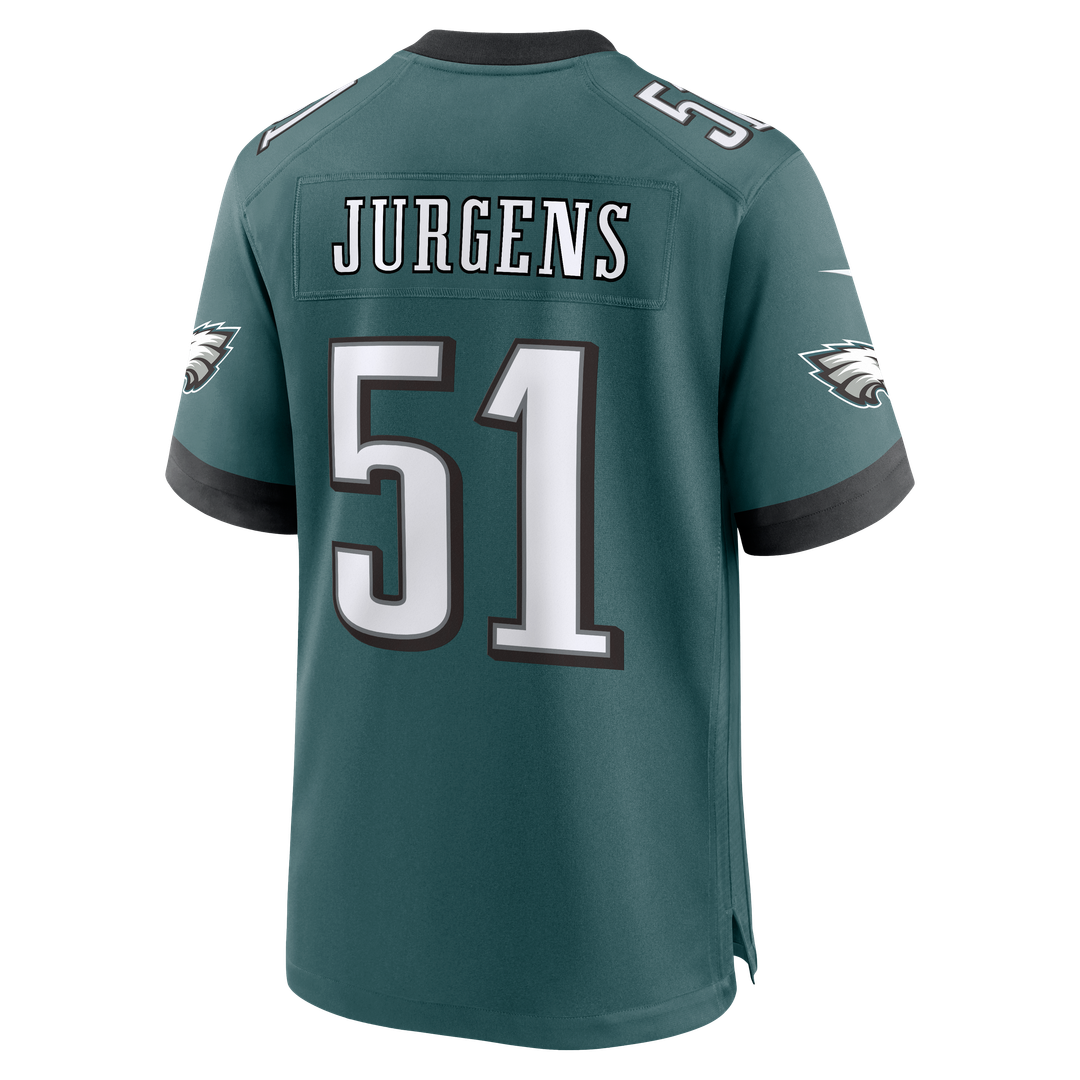 Men's Philadelphia Eagles Cam Jurgens Nike Midnight Green product image 3
