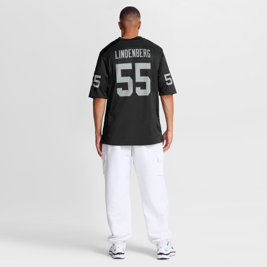 Men's Las Vegas Raiders Cody Lindenberg Nike Black Team product image 5