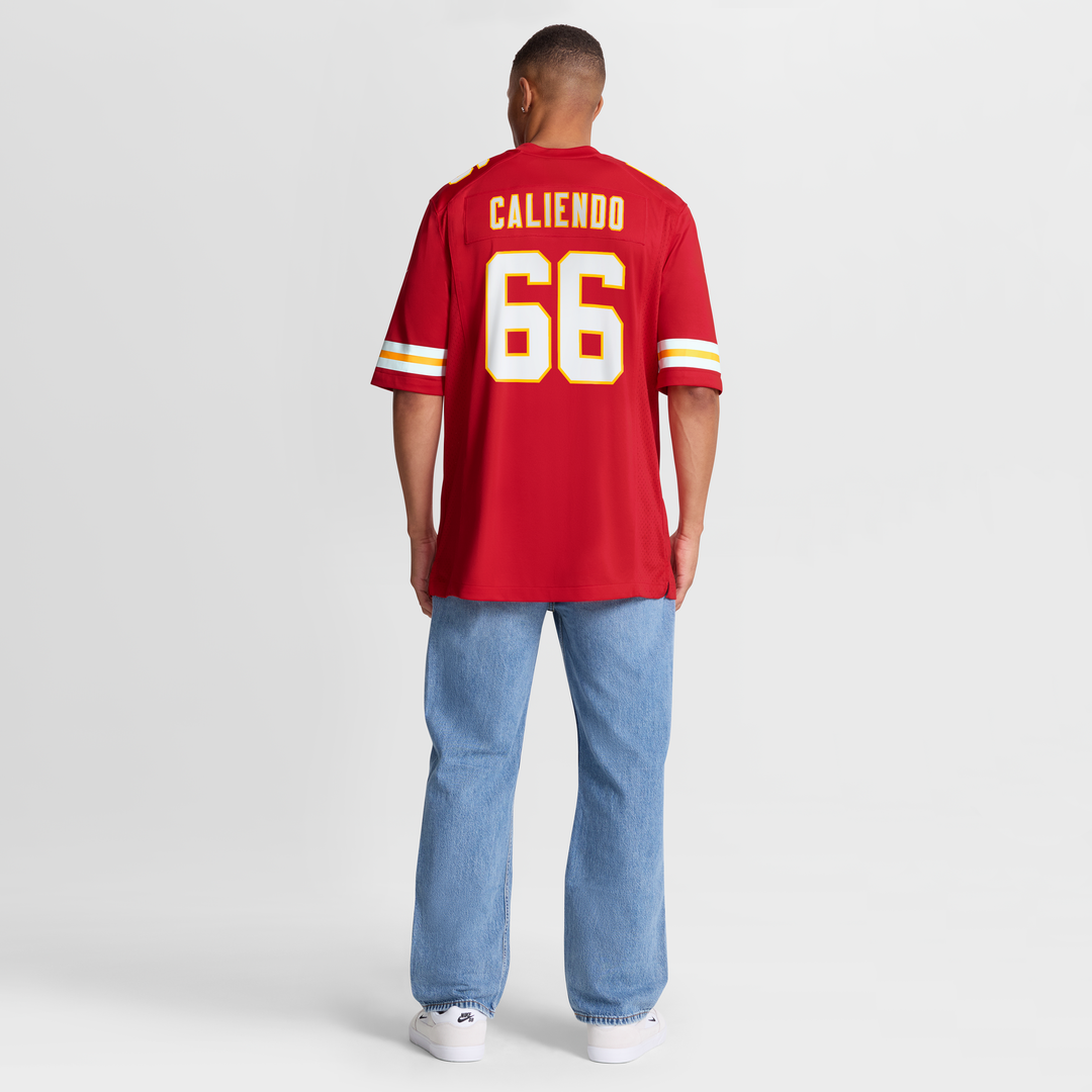 Men's Kansas City Chiefs Mike Caliendo Nike Red Game Player product image 8