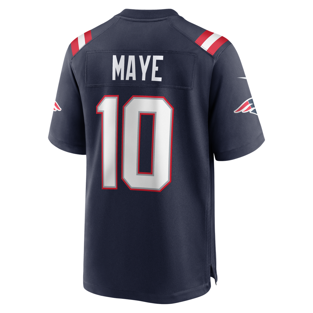 Men's New England Patriots Drake Maye Nike White Player product image 13