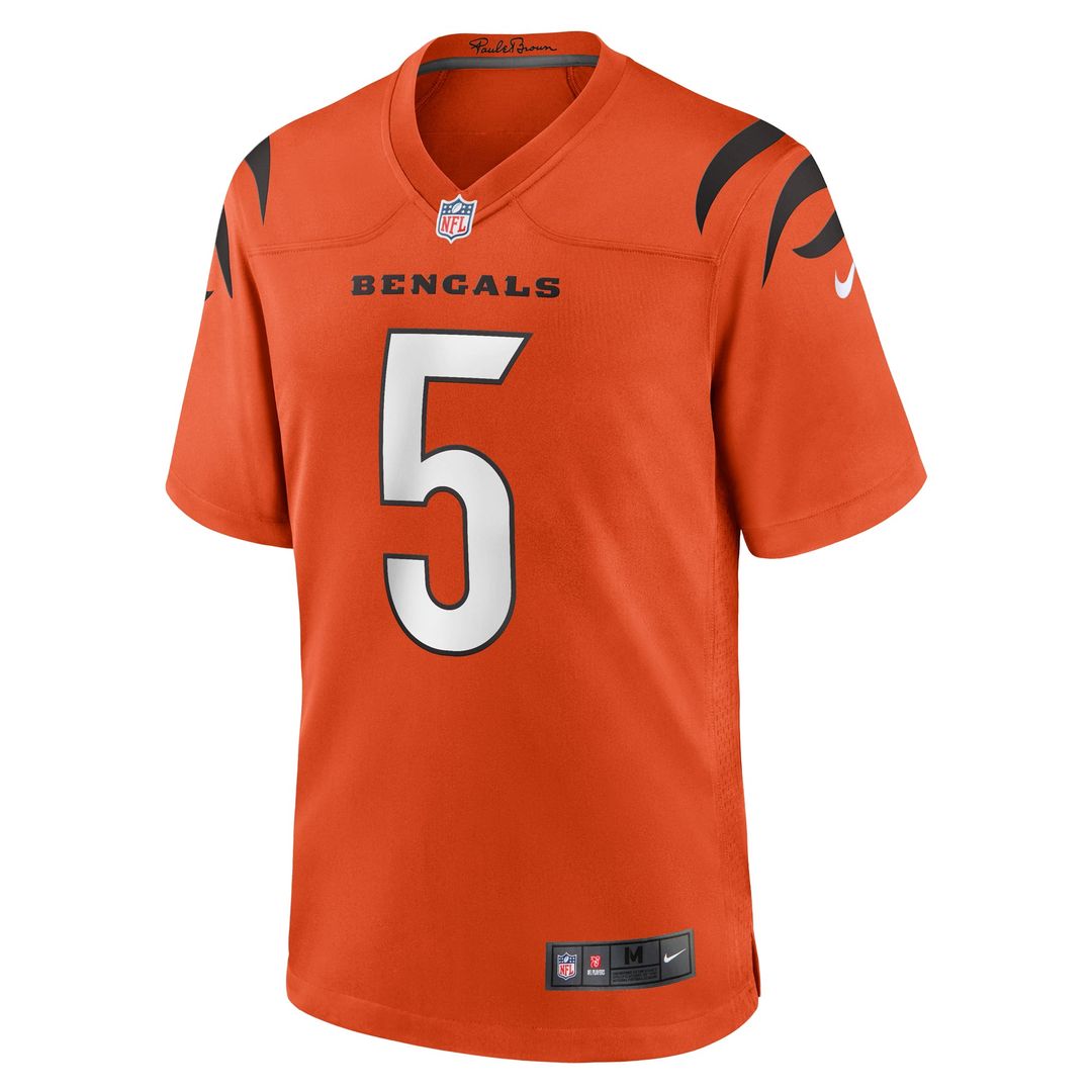 Men's Cincinnati Bengals Tee Higgins Nike Black Game Player product image 21