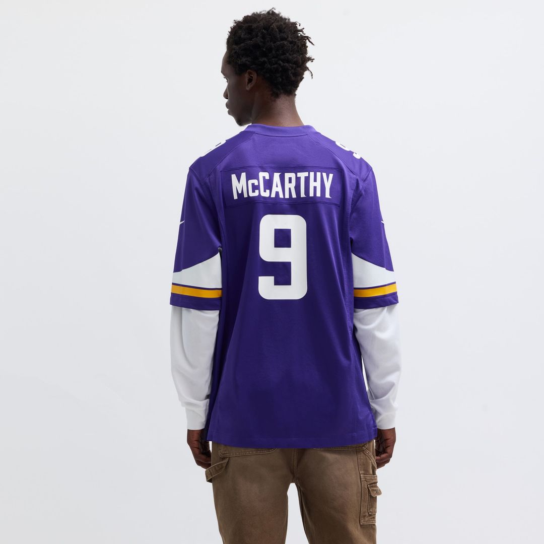 Men's Minnesota Vikings J.J. McCarthy Nike Purple Player product image 5