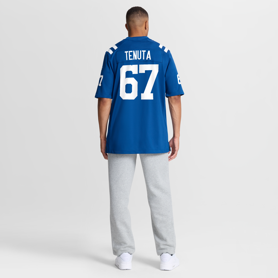Men's Indianapolis Colts Luke Tenuta Nike Royal Team Game product image 10