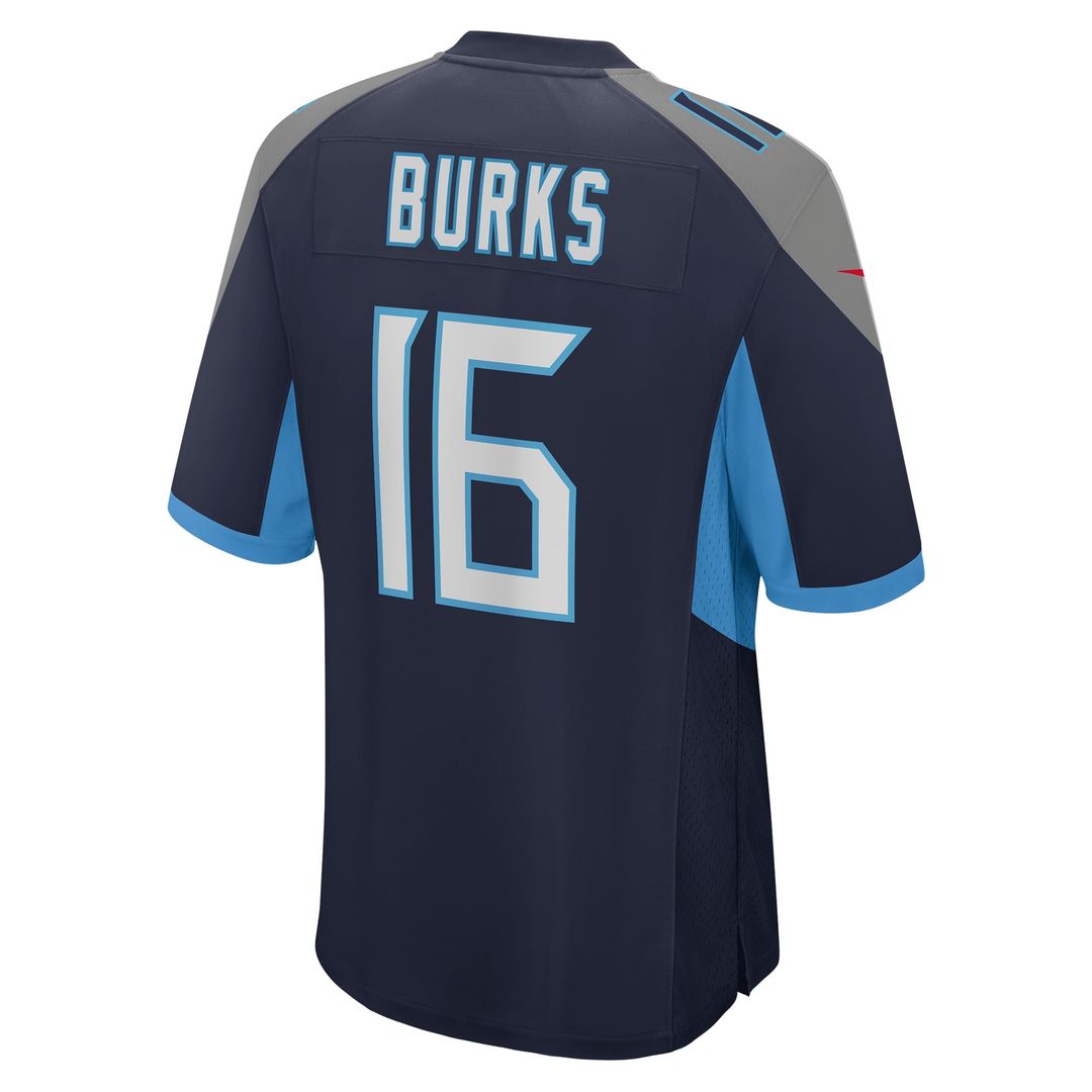 Men's Tennessee Titans Treylon Burks Nike Navy Player Game product image 3