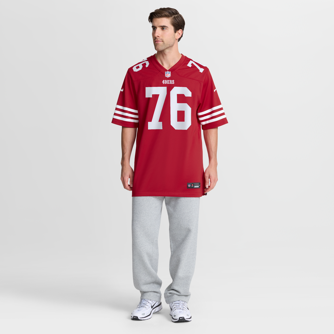 Men's San Francisco 49ers Vederian Lowe Nike Scarlet Team product image 4