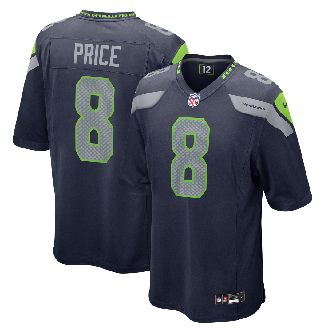Men's Seattle Seahawks Jadarian Price Nike College Navy product image 1