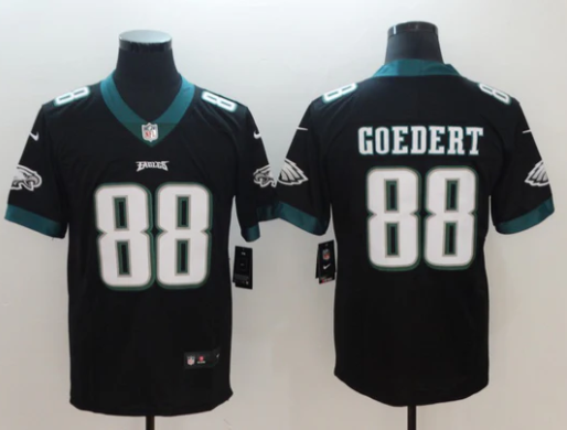 Dallas Goedert Philadelphia Eagles NFL Nike Jersey black product image 1, provided for visual reference and product detail
