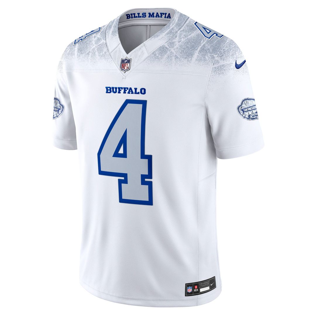 Men's Buffalo Bills James Cook III Nike White Rivalries product image 2