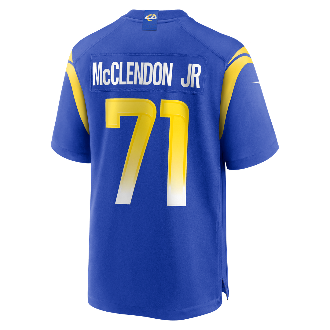 Men's Los Angeles Rams Warren McClendon Jr. Nike Royal Team product image 3