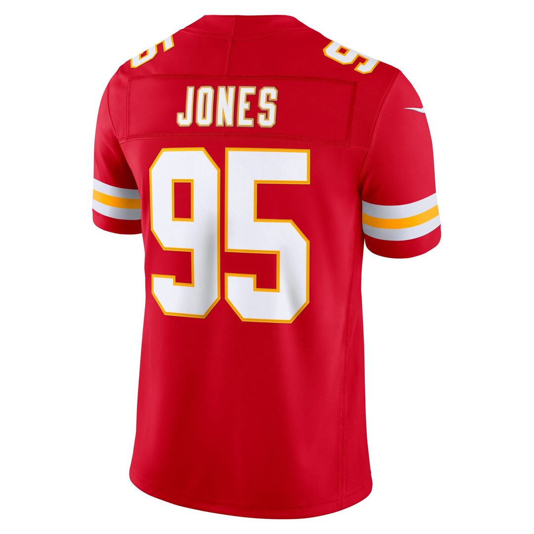 Men's Kansas City Chiefs Chris Jones Nike Red Team Vapor product image 3