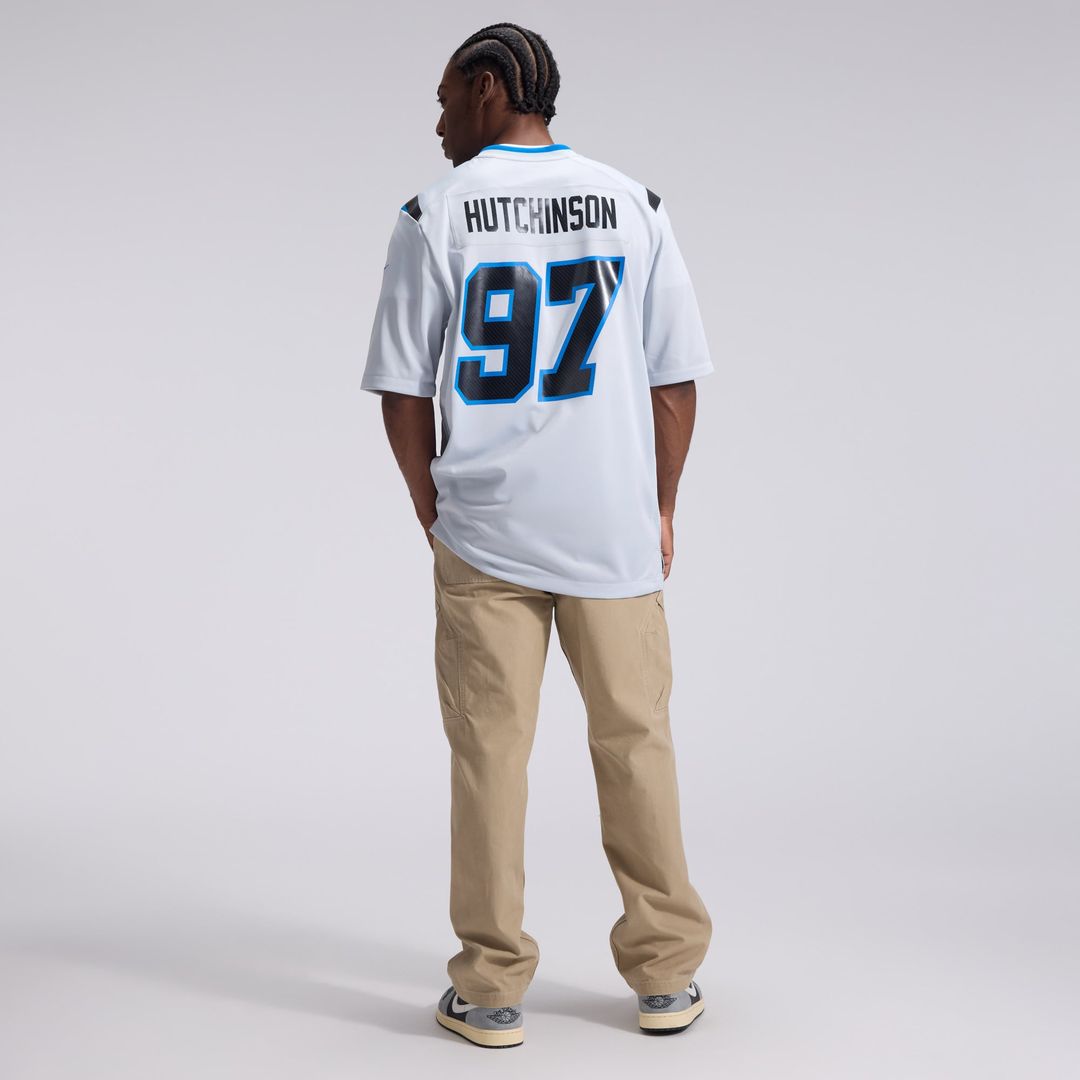 Men's Detroit Lions Aidan Hutchinson Nike Silver 2026 product image 5
