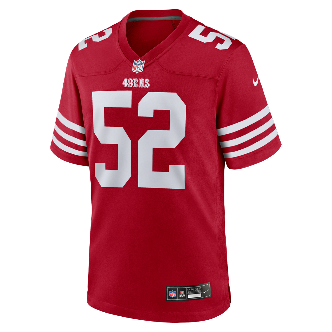 Men's San Francisco 49ers Patrick Willis Nike Scarlet product image 2