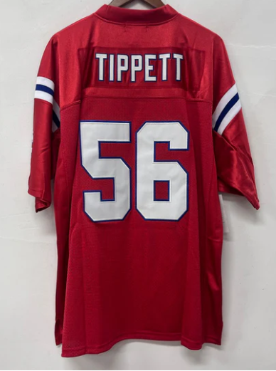 Andre Tippett New England Patriots NFL Mitchell & Ness Jersey red product image 1, provided for visual reference and product