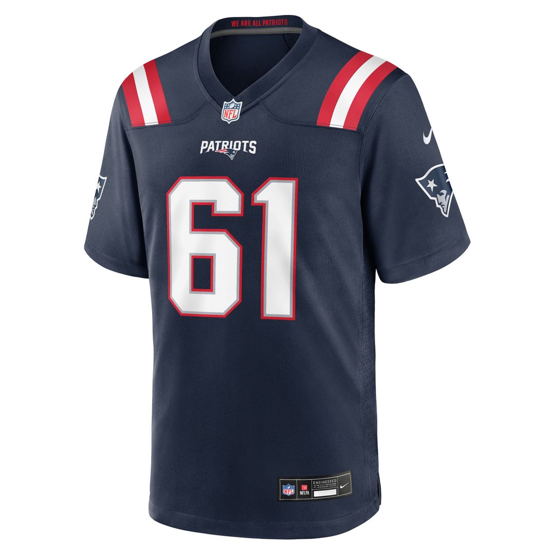 Men's New England Patriots Darrian Dalcourt Nike Navy Team product image 4