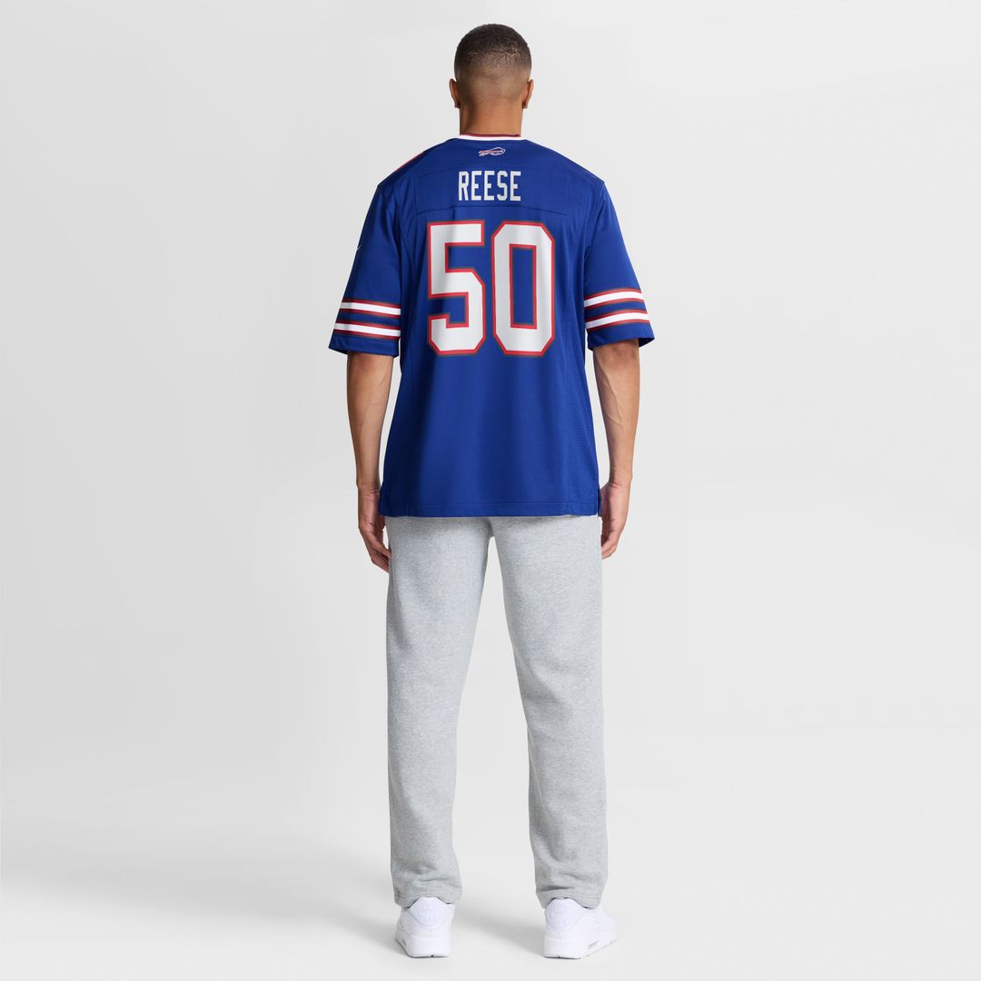 Men's Buffalo Bills Otis Reese Nike Royal Team Game Jersey product image 3