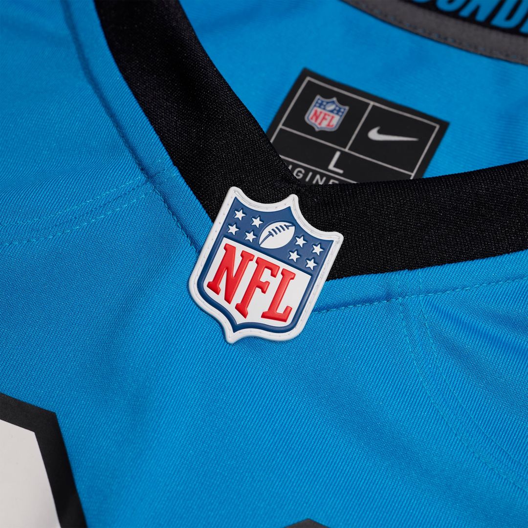 Men's Carolina Panthers Chuba Hubbard Nike Black Team Game product image 16